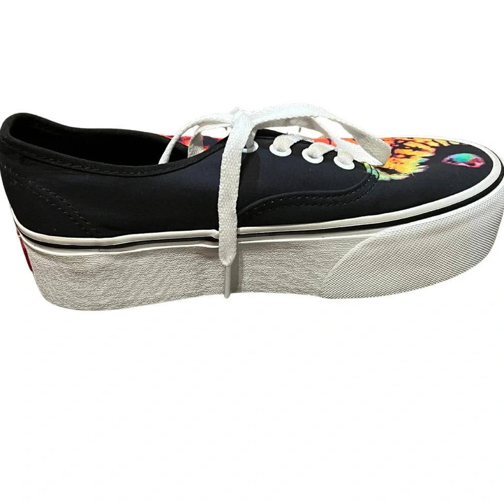 Vans Women’s‎ 5 Stackform Tie Dye Platform Sneakers Hippie Y2K